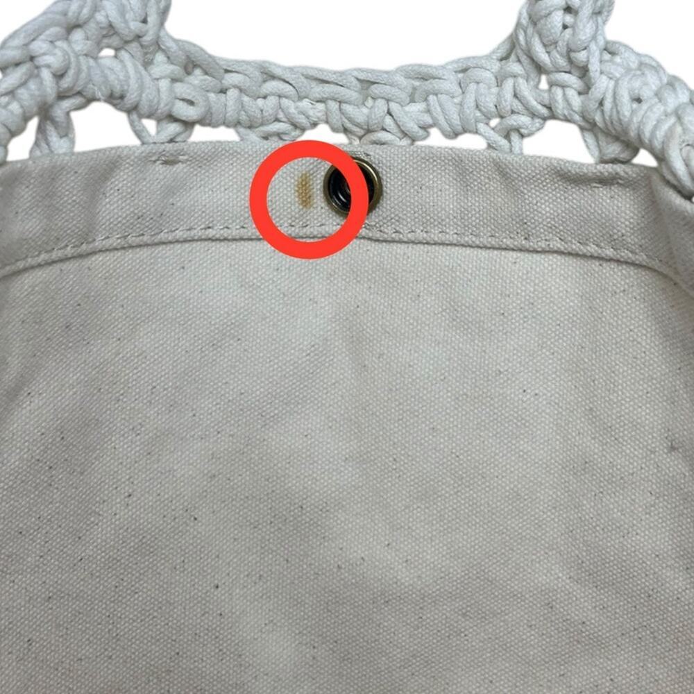Madewell Women's 'The Crocheted Shoulder Bag' Cross-Body, Knit, White, One-Size - Picture 14 of 15